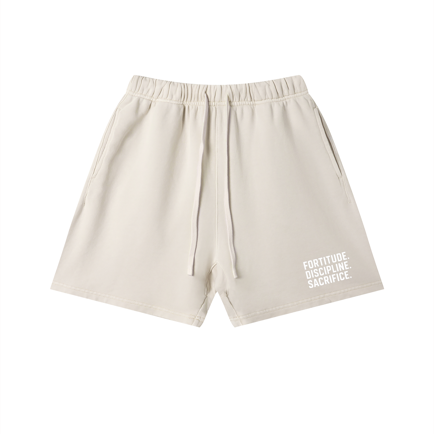 Inspirational Vintage Wash Cotton Shorts