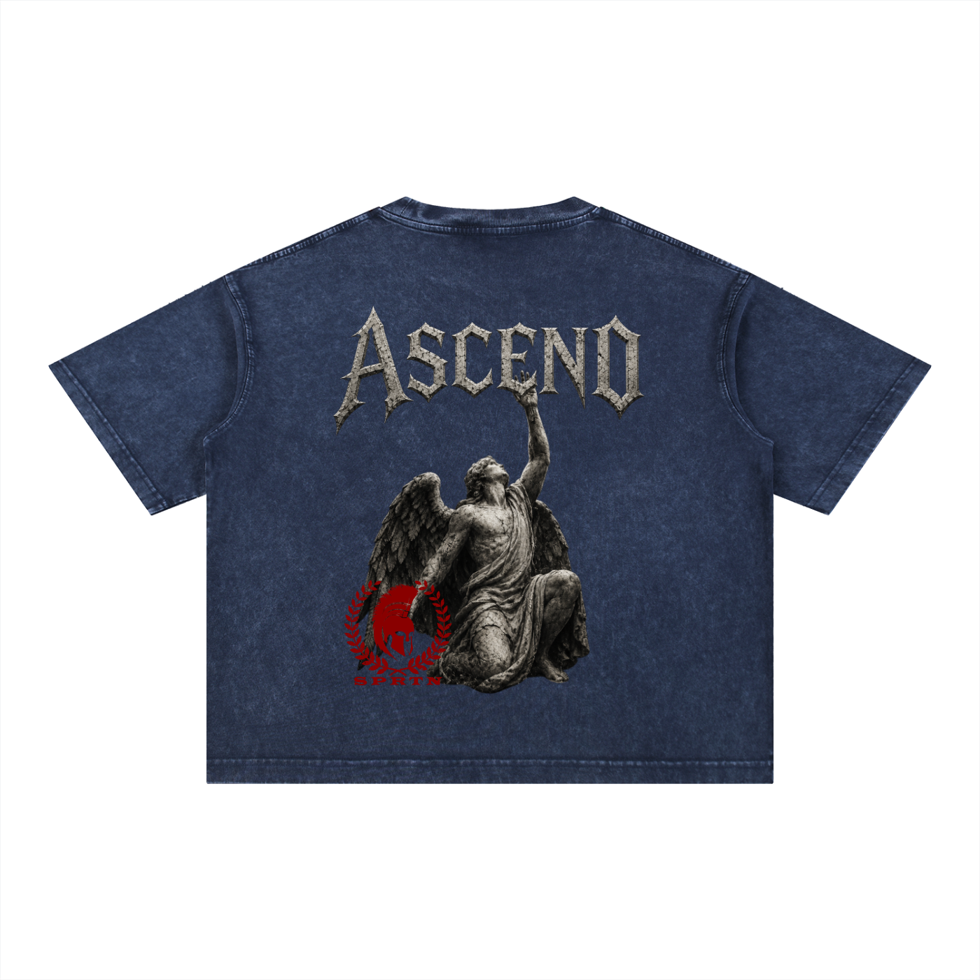 ASCEND Mineral Wash Boxy Cotton T-Shirt