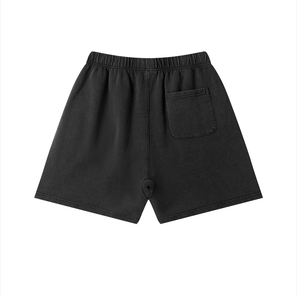 Inspirational Vintage Wash Cotton Shorts