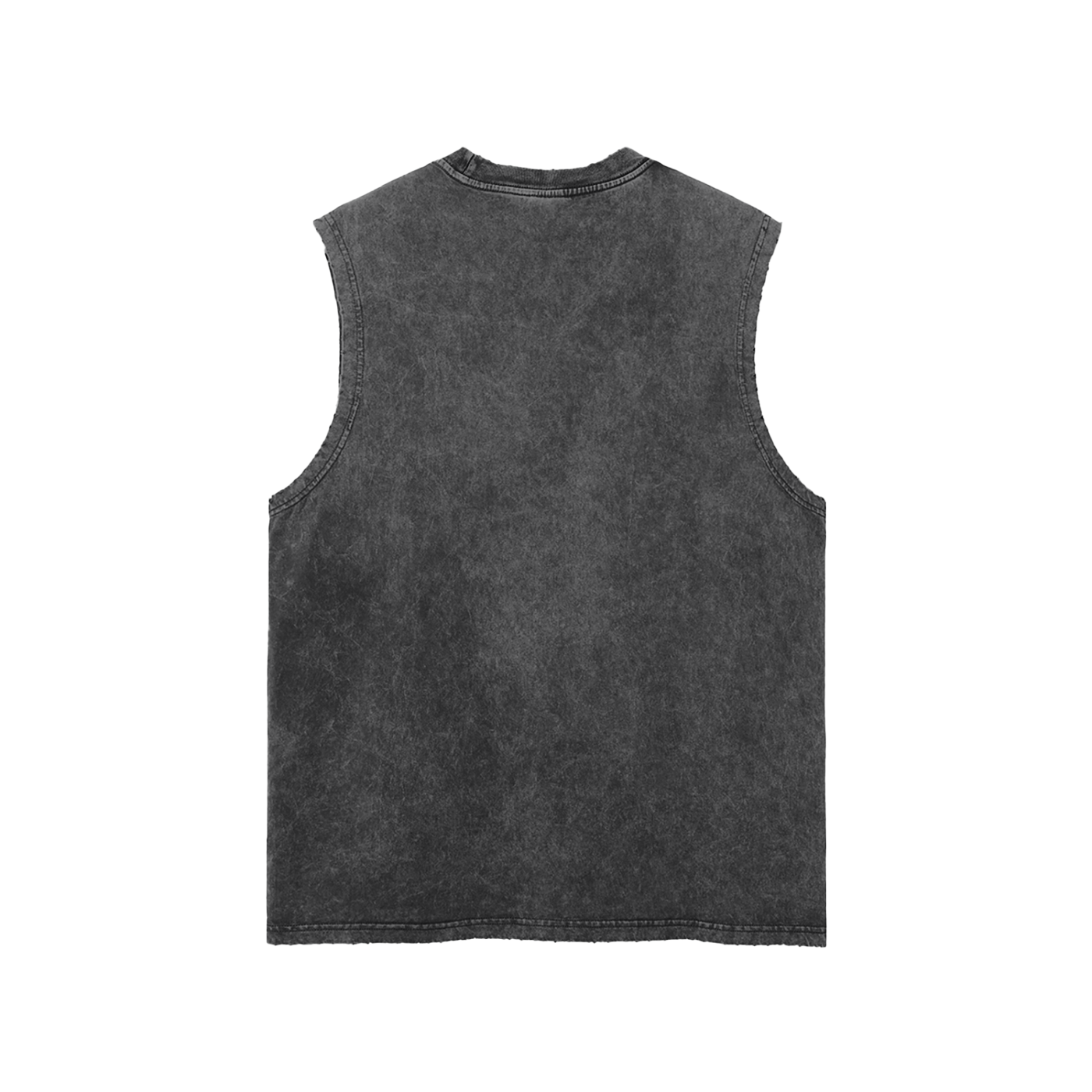 SPRTN DRIP Snow Washed Frayed Hem Tank Top