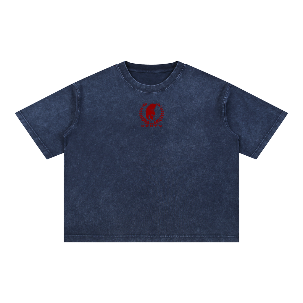 ASCEND Mineral Wash Boxy Cotton T-Shirt