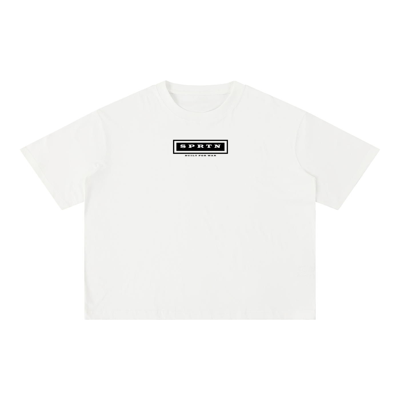 SOLDIERS OF GOD Mineral Wash Boxy Cotton T-Shirt - Crusader Graphic